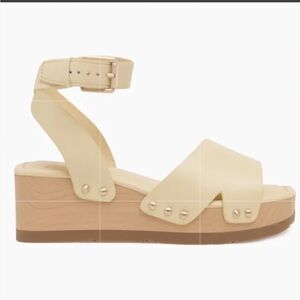 ANTHROPOLOGIE ASISTA LEMONADE LEADER From SARTO Size 11 Wedge Sandals